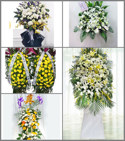 广西百色那坡县龙合乡白事花篮预定